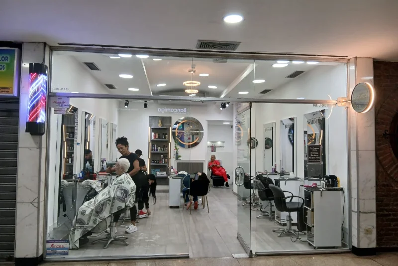 Interior of Hair Franco's by Fama