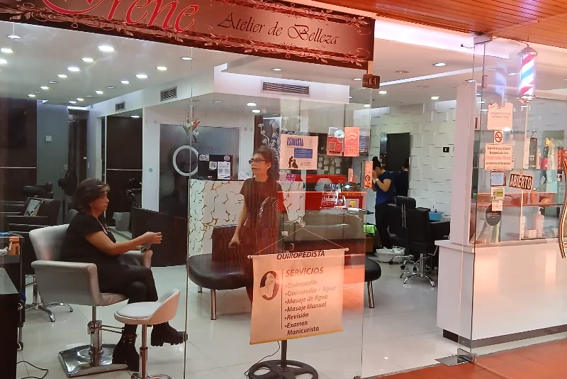 Interior of Irene Atelier de Belleza
