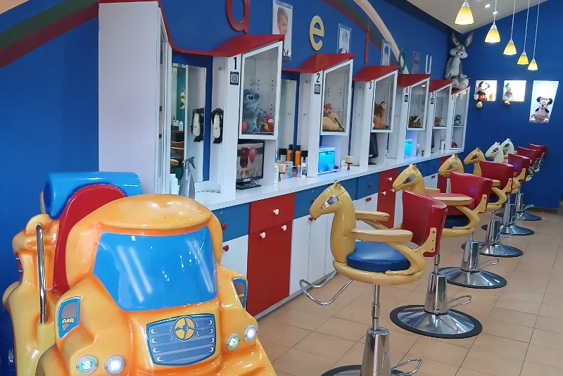 Interior de Mundo Infantil Peluquerías