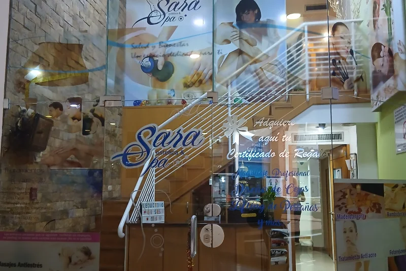 Interior of Sara Estética y Spa